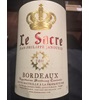 Jean-Philippe Janoueix Le Sacre Bordeaux 2011